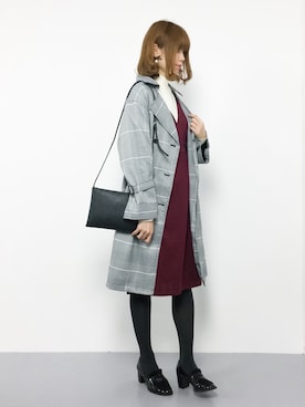 miyaseさん（レディース・166cm）の冬コーディネート
