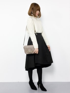 miyaseさん（レディース・166cm）の冬コーディネート