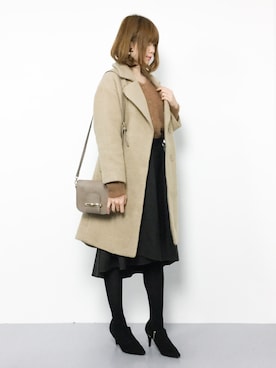 miyaseさん（レディース・166cm）の冬コーディネート