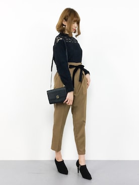 miyaseさん（レディース・166cm）の冬コーディネート