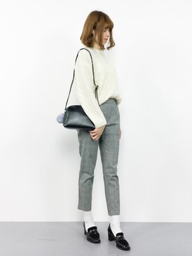 miyaseさん（レディース・166cm）の冬コーディネート