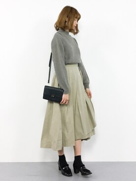 miyaseさん（レディース・166cm）の冬コーディネート