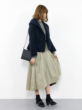 miyaseさん（レディース・166cm）の冬コーディネート