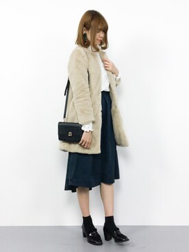 miyaseさん（レディース・166cm）の冬コーディネート