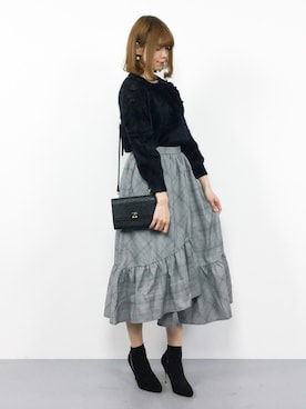 miyaseさん（レディース・166cm）の冬コーディネート