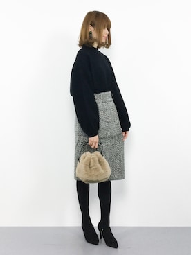 miyaseさん（レディース・166cm）の冬コーディネート