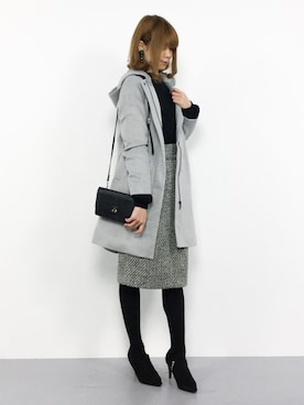 miyaseさん（レディース・166cm）の冬コーディネート