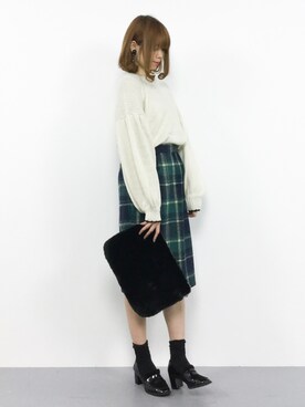 miyaseさん（レディース・166cm）の冬コーディネート