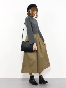 miyaseさん(レディース・166cm)の冬コーディネート