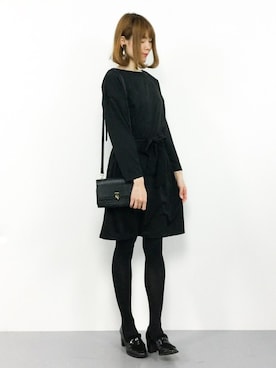 miyaseさん（レディース・166cm）の冬コーディネート