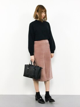 miyaseさん（レディース・166cm）の冬コーディネート