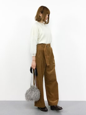 miyaseさん（レディース・166cm）の冬コーディネート