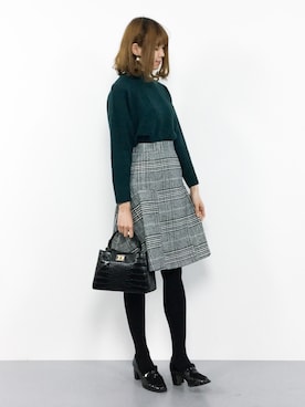 miyaseさん（レディース・166cm）の冬コーディネート