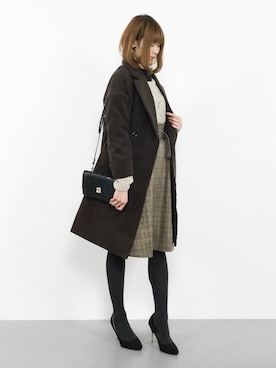 miyaseさん(レディース・166cm)の冬コーディネート