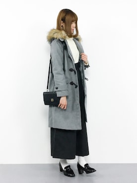 miyaseさん（レディース・166cm）の冬コーディネート