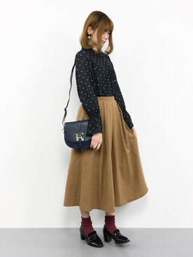 miyaseさん（レディース・166cm）の冬コーディネート