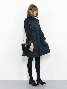 「タータンチェック」｜miyaseさん（レディース・166cm）の冬コーディネート