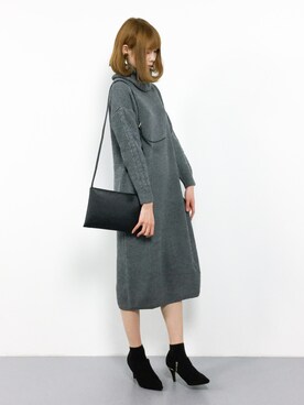 miyaseさん（レディース・166cm）の冬コーディネート