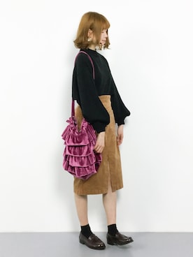 miyaseさん（レディース・166cm）の冬コーディネート