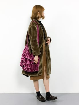 miyaseさん（レディース・166cm）の冬コーディネート