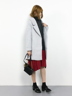 miyaseさん（レディース・166cm）の冬コーディネート