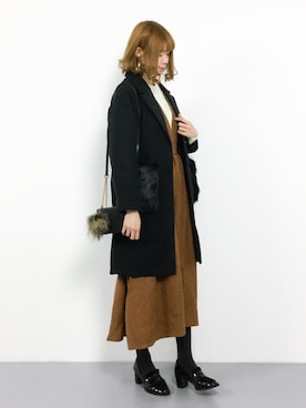 miyaseさん(レディース・166cm)の冬コーディネート