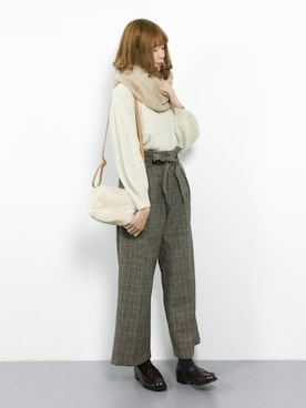 miyaseさん（レディース・166cm）の冬コーディネート