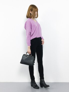 miyaseさん（レディース・166cm）の冬コーディネート