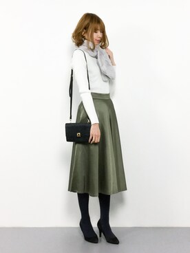 miyaseさん（レディース・166cm）の冬コーディネート