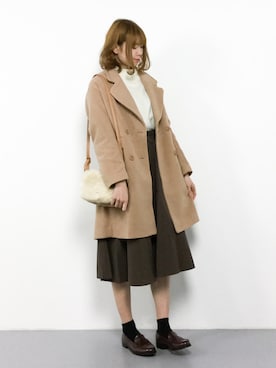 miyaseさん（レディース・166cm）の冬コーディネート