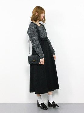 miyaseさん（レディース・166cm）の冬コーディネート