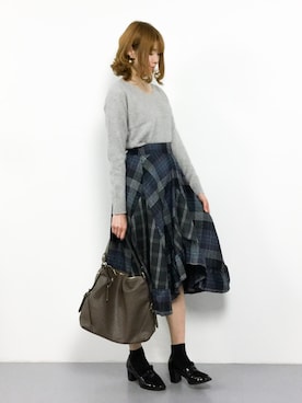 miyaseさん（レディース・166cm）の冬コーディネート