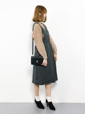 miyaseさん（レディース・166cm）の冬コーディネート