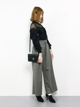 miyaseさん（レディース・166cm）の冬コーディネート