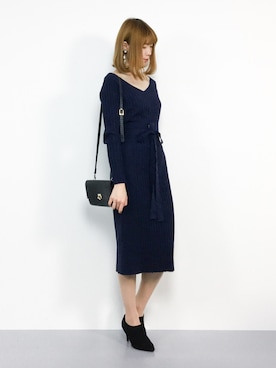 miyaseさん（レディース・166cm）の冬コーディネート