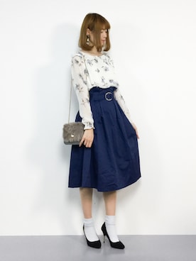 miyaseさん（レディース・166cm）の冬コーディネート