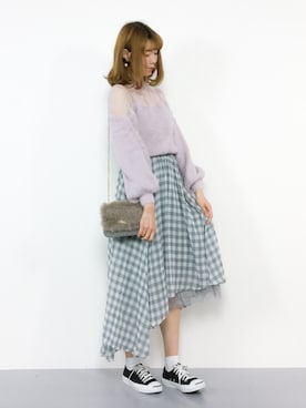 miyaseさん（レディース・166cm）の冬コーディネート