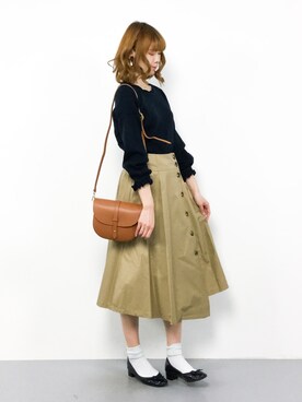 miyaseさん（レディース・166cm）の冬コーディネート