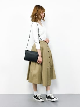 miyaseさん（レディース・166cm）の冬コーディネート