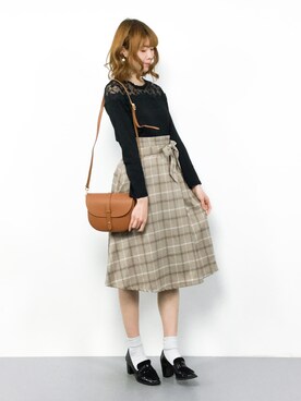 miyaseさん（レディース・166cm）の冬コーディネート