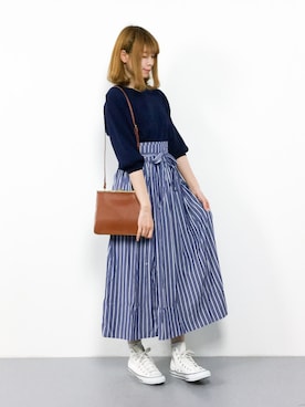 miyaseさん（レディース・166cm）の冬コーディネート