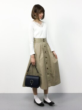 miyaseさん（レディース・166cm）の春コーディネート