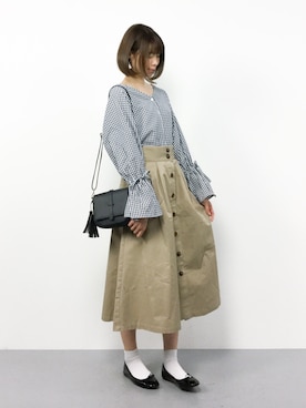 miyaseさん（レディース・166cm）の春コーディネート