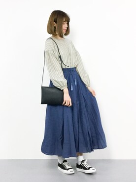 miyaseさん（レディース・166cm）の春コーディネート