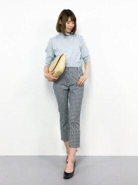 「LODISPOTTO（ロディスポット）のアイテム（パンツ）」を使った、miyaseさん（レディース・166cm）の春コーディネート