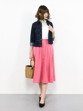 miyaseさん（レディース・166cm）の春コーディネート