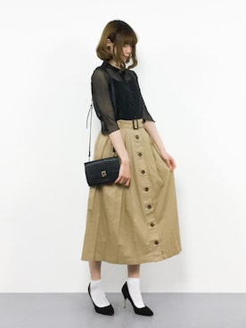 miyaseさん（レディース・166cm）の春コーディネート