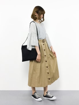 miyaseさん（レディース・166cm）の春コーディネート