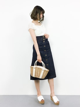 miyaseさん（レディース・166cm）の春コーディネート