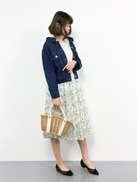 miyaseさん（レディース・166cm）の春コーディネート